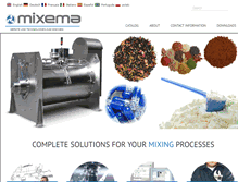 Tablet Screenshot of mixingequipment.net